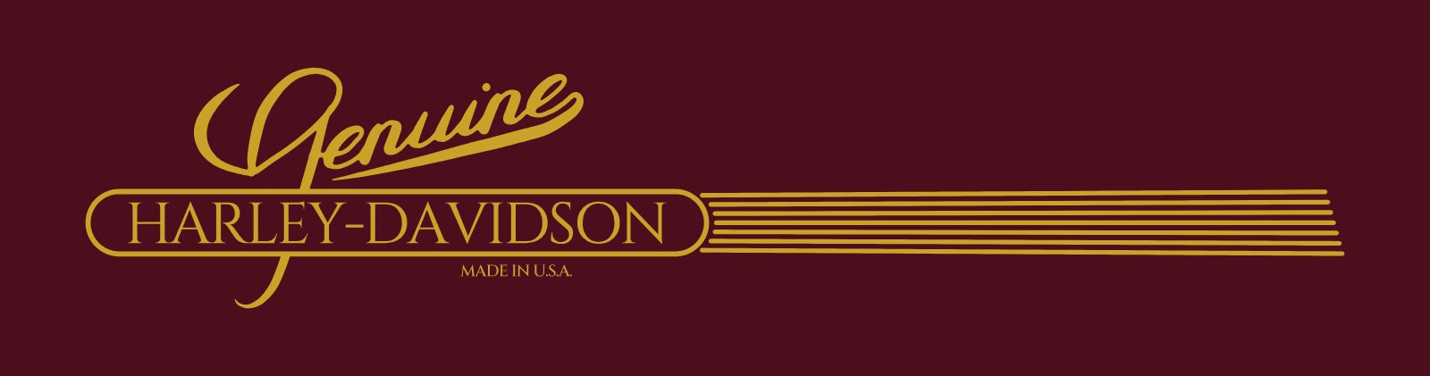 FXRDG tank emblem template, right side, redrawn in gold, mirrored so the speed lines run back to the right